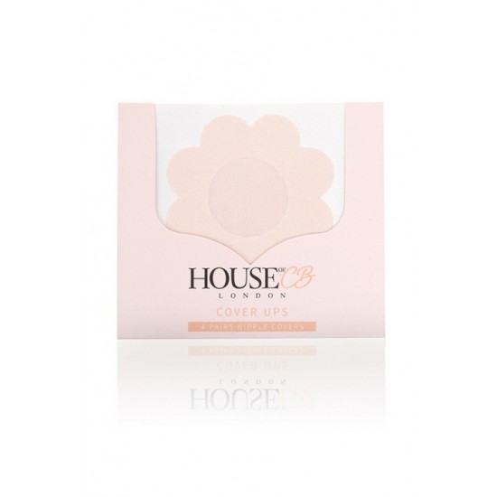 House Of CB Shop ♥ Set of 4 Beige Flower Nipple Covers